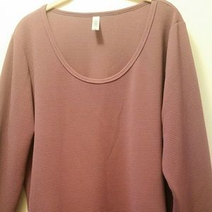LuLaRoe Lynnae long sleeve top - sz 3XL / purple